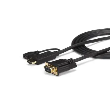 StarTech.com Eliminate Adapters, by Connecting Your HDMI Source Directly to a VGA Monitor/Pro
