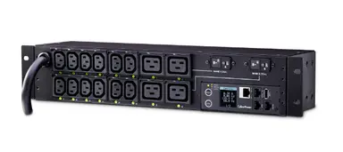 CyberPower Systems (USA) 30A 208V Metered-by-Outlet Switched PDU 16 C13-C19 Outlets 12 ft Cord 3 Year, image 7