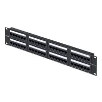 StarTech.com 48-Port 2U Cat6 UTP Patch Panel Supports 10/100/1000 Ethernet; Fits Standard 19I, image 3