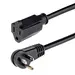 StarTech.com AC Power Extension Cord 1 ft (0.3 m) 16AWG Power Supply Extension Cable NEMA 5-15R, image 5