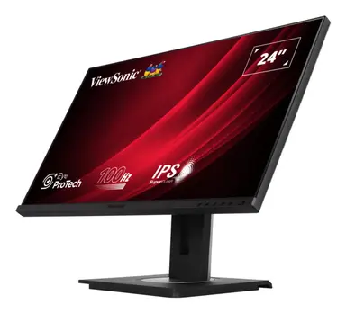 ViewSonic 24 in Ergonomic 40-Degree Tilt 1080P IPS Monitor W/ HDMI, DP, Vga., image 7