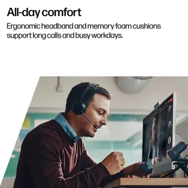HP New Poly Voyager Focus 2 USB-C-C Headset USB-C/a Adapter Customer Special 1, Lim, image 5