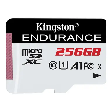 Kingston 256GB Microsdxc Endurance 95R/45W C10 A1 Uhs-I Card Only, image 4