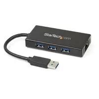 StarTech.com Add 3 External USB 3.0 Ports W/ Uasp and a GB Ethernet Port to Your Laptop Throu, image 3