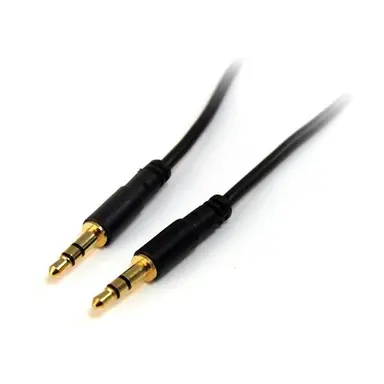 StarTech.com 6 ft Slim 3.5MM Stereo Audio Cable -M/M -This 3.5MM Stereo Audio Cable Is a Perfe