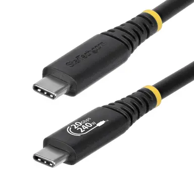 StarTech.com 6FT/1.8M USB-If Certified USB4 Cable Supports 20GBPS; DisplayPort 2.1 Video W/ D