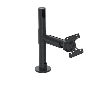 Spacepole ESSENTIALS: New Arc VESA 75/100 Display Mount with 200MM Swingarm ON