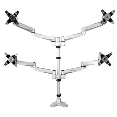 StarTech.com VESA 75X75/100X100MM Desk Mount Quad Monitor Arm 2X2 Supports 4 Displays up to 3, image 8