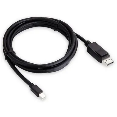 ViewSonic Signal Cable, Mini DisplayPort to DisplayPort Cable, Male to Male 1.8M/6FT 32AWG, image 4