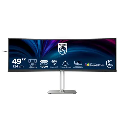 Philips LCD Display - Curved - 5120 × 1440 - 49 in - 4MS Response Time - 0