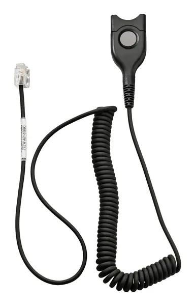 Epos USA Bottom Cable: Easydisconnect to Modular Plug-Coiled Cable-Code 17. to Be Used FO