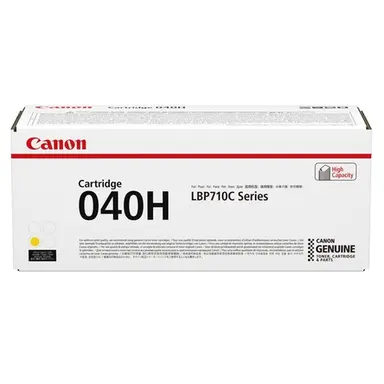 Canon Laser 040 Yellow Toner Cartridge, High Capacity - for Use with LBP712CDN - Black: Yiel, image 4