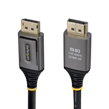 STARTECH.COM DP 2.1 Cable Supports UHBR20-ENABLED Displayport DEVICES; DP80 (80GBPS) Delivers, image 4