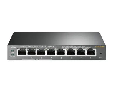 Omada Networks by TP Link 8-Port Gigabit Desktop PoE Easy Smart Switch, 8 Gigabit RJ45 Ports Including 4, image 4