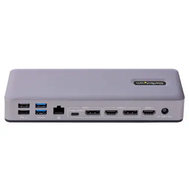 StarTech.com USB-C Docking Station - Multi Monitor HDMI/DP/DP Alt Mode USB-C Dock - Triple 4K, image 8