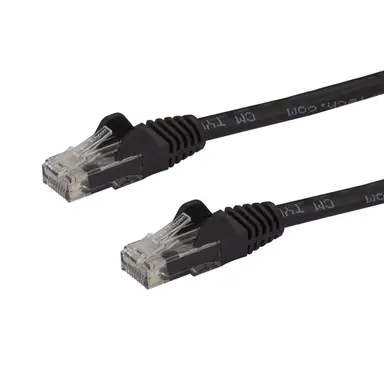 StarTech.com 12 ft Black Cat6 Ethernet Cable Delivers Multi Gigabit 1/2.5/5GBPS & 10GBPS up, image 4