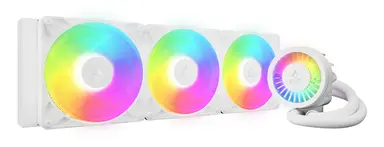 Arctic Cooling Liquid Freezer Iii Pro 420 a-RGB (White) : All-in-One CPU Water Cooler with 420M, image 4