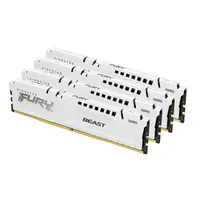 Kingston 128GB 5200MT/S DDR5 CL40 DIMM (Kit of 4) Fury Beast White XMP, image 3