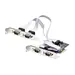 StarTech.com 4-Port Serial PCIe Card, Quad-Port PCI Express to RS232/RS422/RS485 (DB9) Serial, image 5
