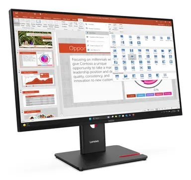 Lenovo ThinkVision T27-40 Monitor - Flat - 1920 × 1080 - 27 in - 6MS Response Time - 1, image 8