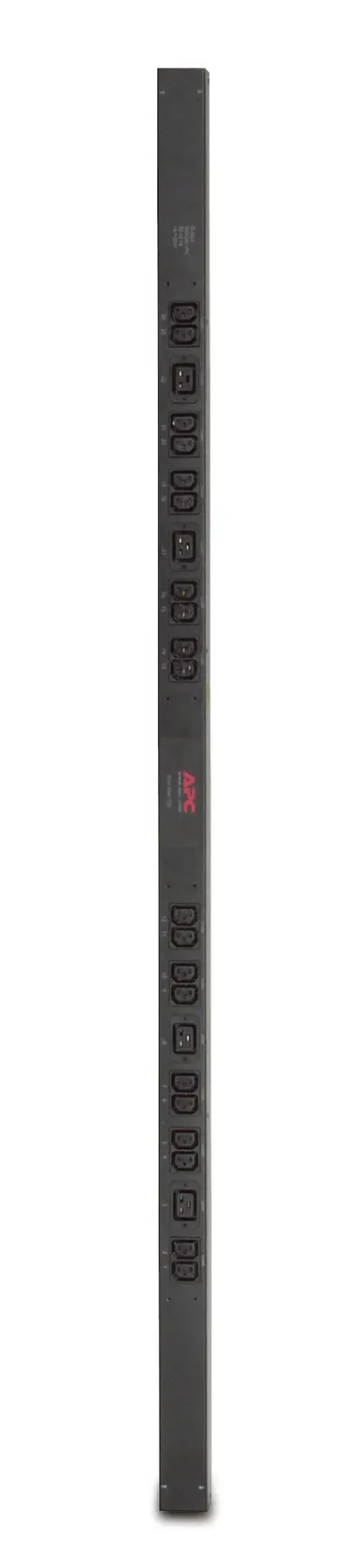 APC by Schneider Electric Rack PDU, Basic, Zerou, 16A, 230V, (20)C13 & (4)C19; IEC309, 10 FT Cord