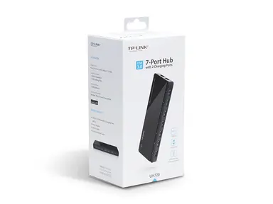 Omada Networks by TP Link 7-Ports USB 3.0 Hub with 2 Power Charge Ports (2.4A Max), Desktop, a 12V/4A Powe, image 8