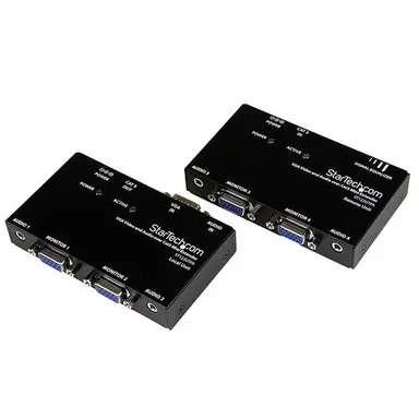 STARTECH.COM Extend And Distribute A VGA Signal And The Accompanying Audio to A Remote Displa