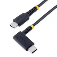 StarTech.com 3.3 ft (1M) USB-C Fast Charging Cable, Rugged, Right-Angled, Charge & Sync, 60W, image 3
