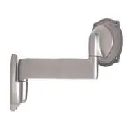 Chief Manufacturing Single Swing Arm Wall Mount - Sliver - VESA COMPATIBILITY: 100 X 100 MM 200 X 1