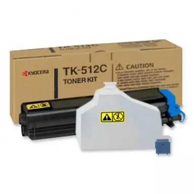 Kyocera TK-512C Cyan Toner for Use IN FSC5020N FSC5030N - Page Yield 8 000, image 4