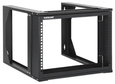 Intellinet 19 In. Wall Mount 2-Post Open Frame Network Rack, 6U, image 6
