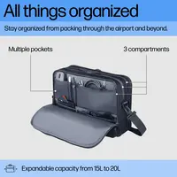 HP Travel Plus 15L 14 Laptop Bag, image 3