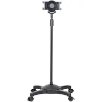 StarTech.com Mobile Tablet Stand with Lockable Wheels - Height Adjustable - Universal Rolling, image 3