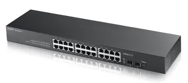 Zyxel Communications 24-PORT 10/100/1000 Gigabit Switch Rackmount - 1000BASE-T Sfp - 100, image 4