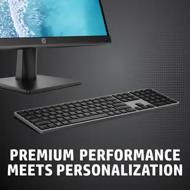 HP 975 Dual-Mode Wireless Keyboard - Keyboard - Qwerty - Full Size; 3-Zone Layou, image 6