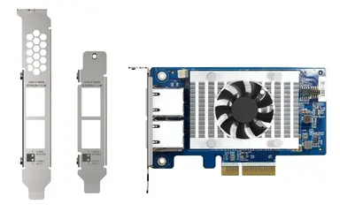 Qnap Dual-Port (10GBASE-T) 10GBE Network Expansion Card Intel X710 PCIE GEN3 X4