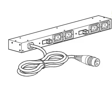 APC by Schneider Electric Rack PDU, Basic, 0U/1U, 220-240V, 32A, (4) C19, Emea/Asia, image 7