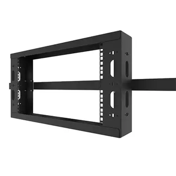 Legrand 4RU Q-Series Overhead Cable Pathway Rack - Black (taa Compliant)
