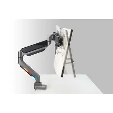 Kensington Computer Smartfit Dual Monitor Arm with Crossbar and Handle, image 7