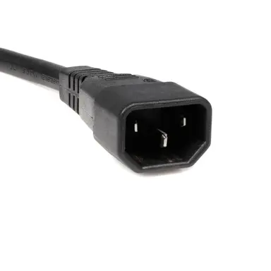 StarTech.com AC Power Cord 1M (3.3 ft) 16AWG Power Supply Extension Cable IEC 60320 C14 to IEC, image 7