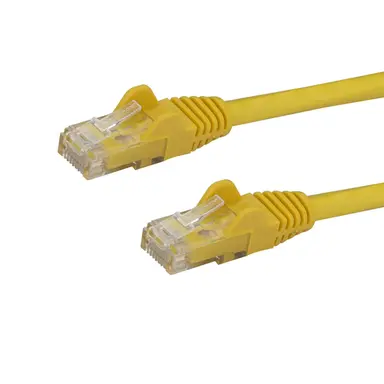 StarTech.com 1 ft Yellow Cat6 Ethernet Cable Delivers Multi Gigabit 1/2.5/5GBPS & 10GBPS up, image 4
