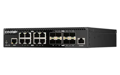 QNAP Half-Rackmount Switch Layer 2 16-Port Managed Switch, 8, image 6