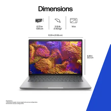 HP ZB8G1AH4 R5P-230 14 16GB/512 WUXGA AG LED Uwva, Uma, Webcam, 16GB DDR5, 512GB, image 7