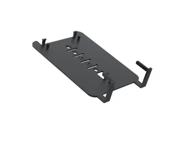 Spacepole Multigrip Plate for Verifone M400 with Anti Skimming (NO HANDLE) Blac, image 2
