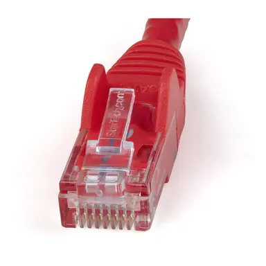 StarTech.com 10 ft Red Cat6 Ethernet Cable Delivers Multi Gigabit 1/2.5/5GBPS & 10GBPS up to 1, image 6