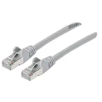 Intellinet Cat6a S/FTP Network Patch Cable, 1 FT., Gray, image 3