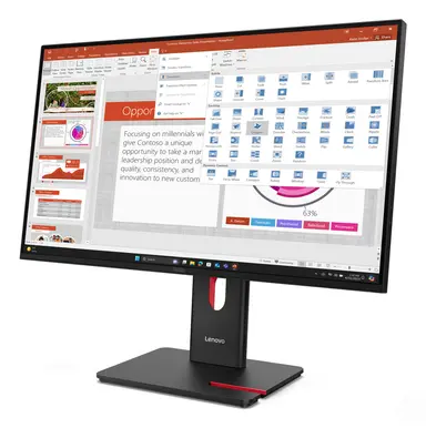 Lenovo ThinkVision T27-40 Monitor - Flat - 1920 × 1080 - 27 in - 6MS Response Time - 1, image 7