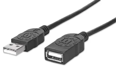 Manhattan - Strategic System Cables - USB 2.0 a Left Connector - Male Left Gender - USB 2.0 a Right, image 4