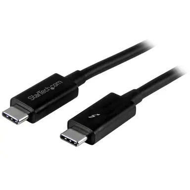 StarTech.com 1M (3.3 ft) Passive Thunderbolt 3 Cable - Delivers Consistent 20 Gbps Performance