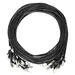 Intellinet CAT8.1 U/FTP Slim Network Patch Cable, 0.5 FT., Black, 10-Pack, image 5